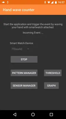 Hand wave counter (Unreleased) android App screenshot 10