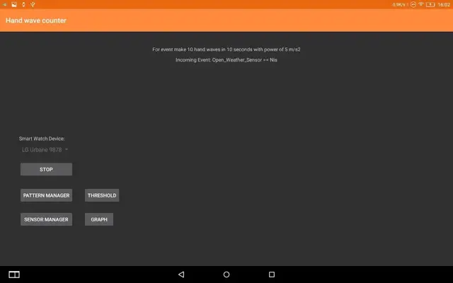 Hand wave counter (Unreleased) android App screenshot 7